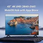 43 Inch WebOS Tv
